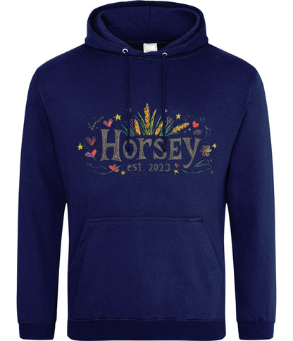 Adult Unisex Horsey Hoodies